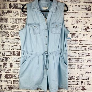 Vince Camuto Chambray Romper